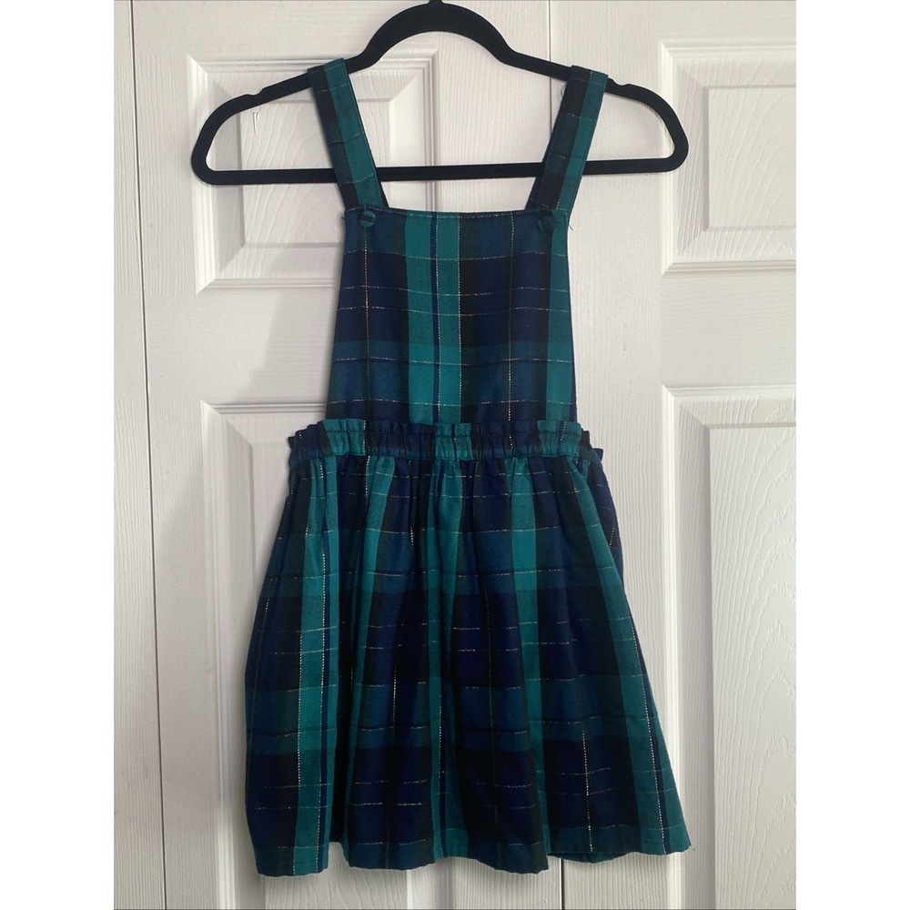 Tommy Bahama Girls 8 Tartan Plaid‎ Jumper Holiday
